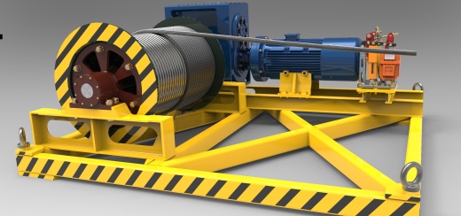 塔式起重机起重装置3D数模图纸 STEP格式缩略图